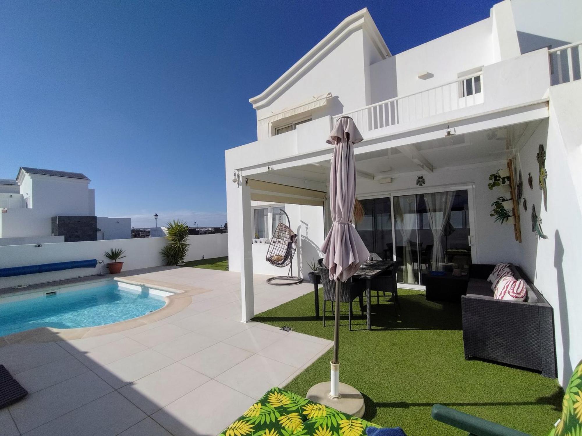 Lovely Villa Agua & Fuego,Heated Pool Playa Blanca  Kültér fotó