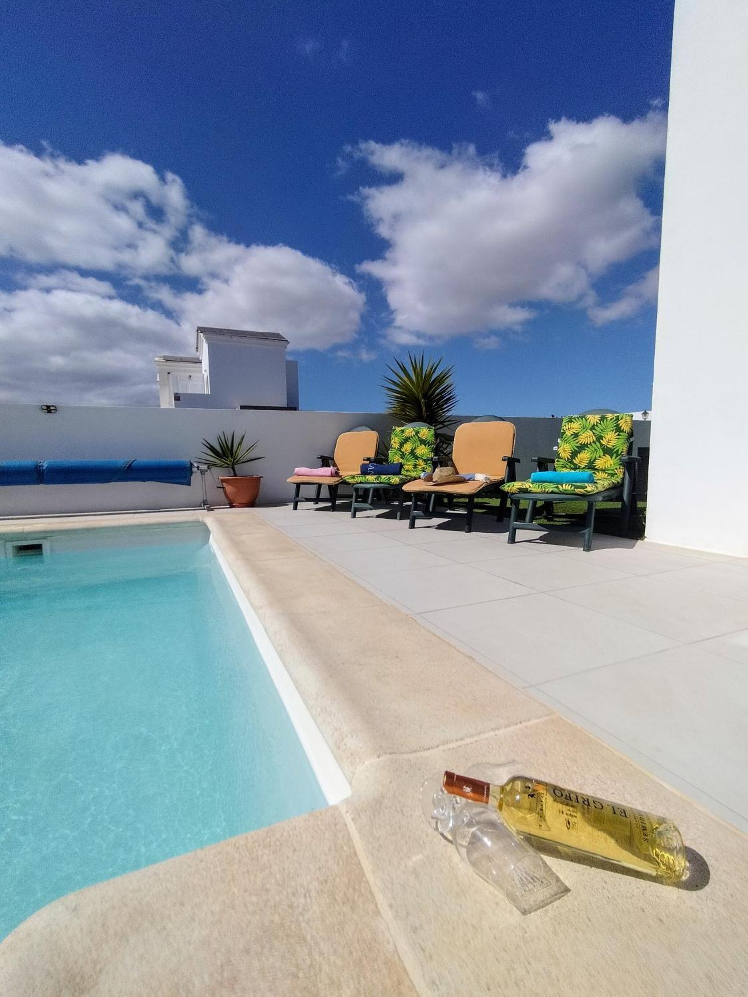 Lovely Villa Agua & Fuego,Heated Pool Playa Blanca  Kültér fotó