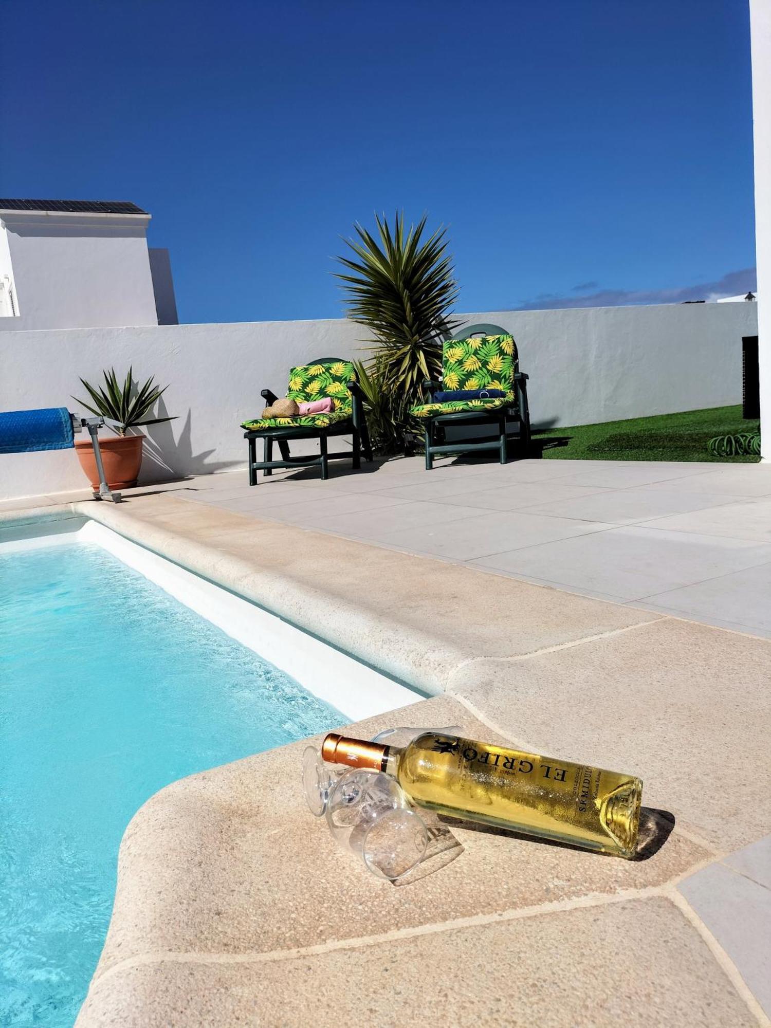 Lovely Villa Agua & Fuego,Heated Pool Playa Blanca  Kültér fotó