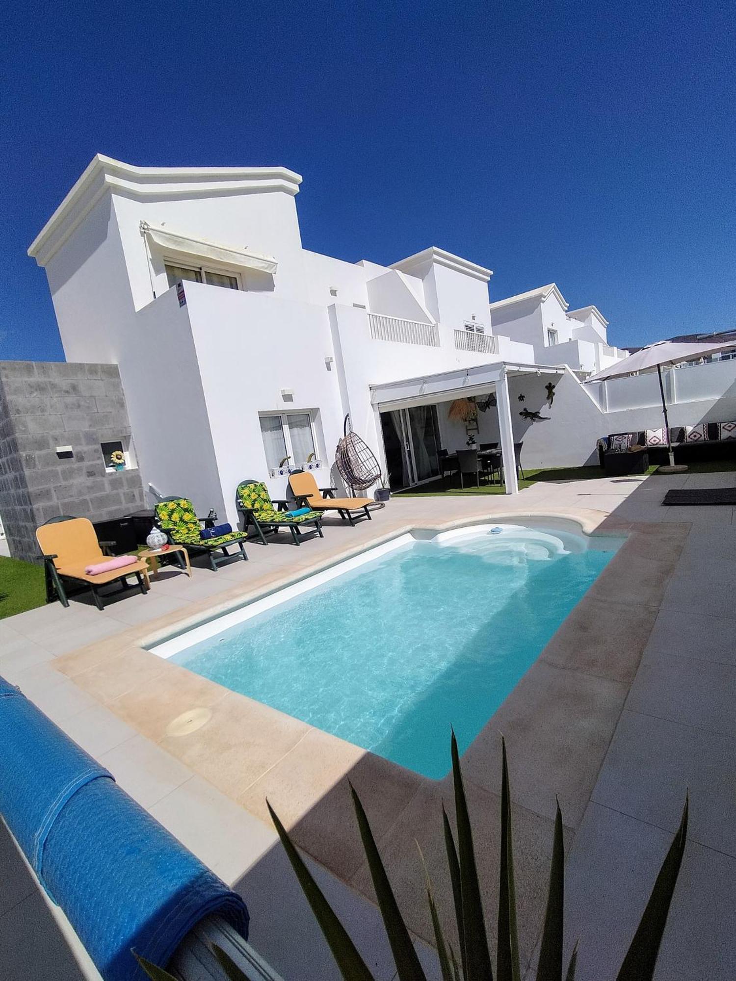 Lovely Villa Agua & Fuego,Heated Pool Playa Blanca  Kültér fotó