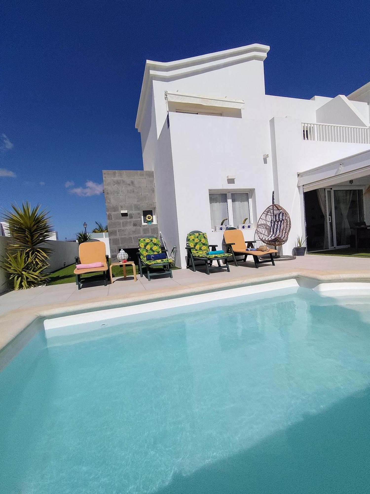 Lovely Villa Agua & Fuego,Heated Pool Playa Blanca  Kültér fotó