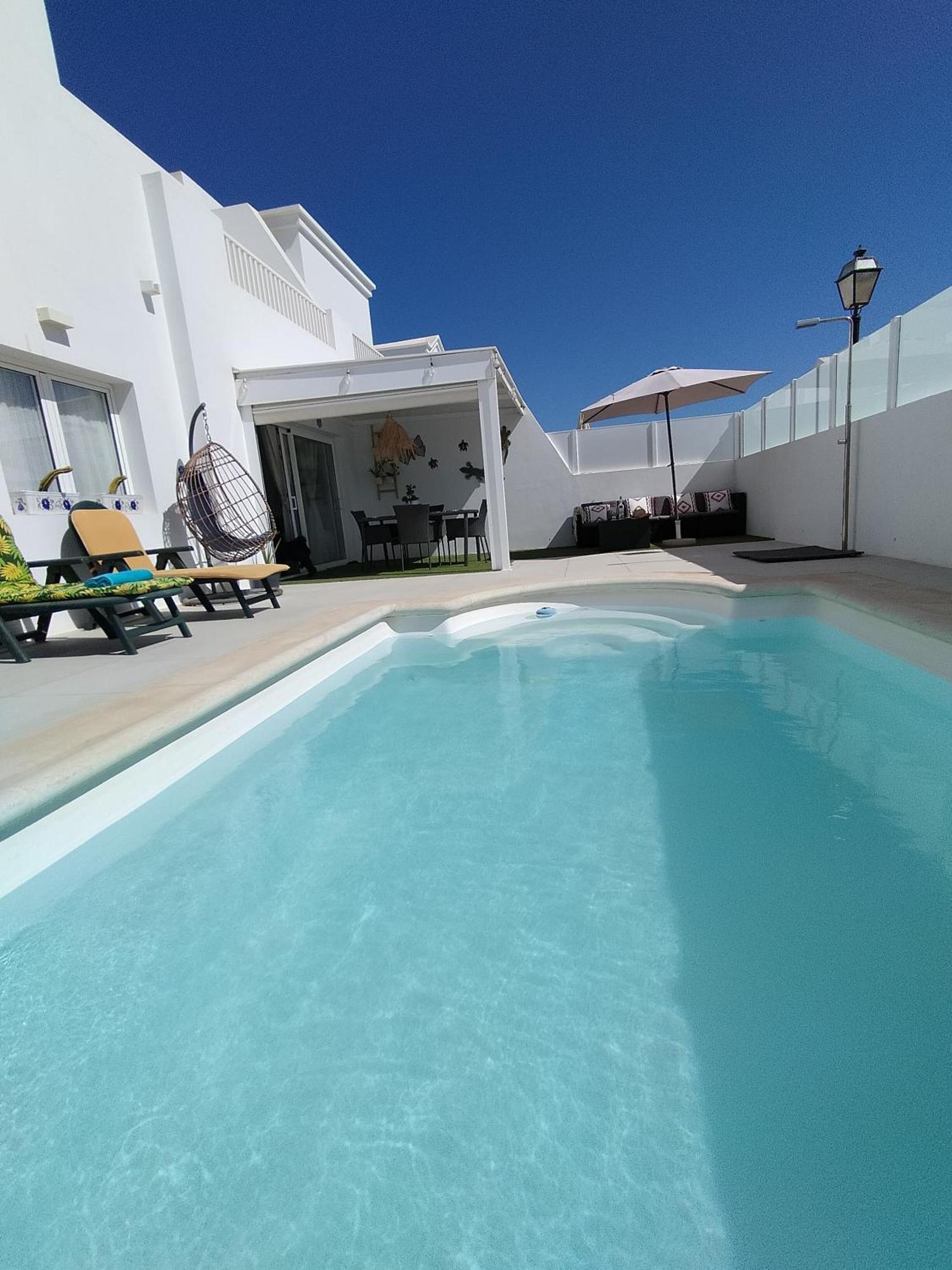 Lovely Villa Agua & Fuego,Heated Pool Playa Blanca  Kültér fotó