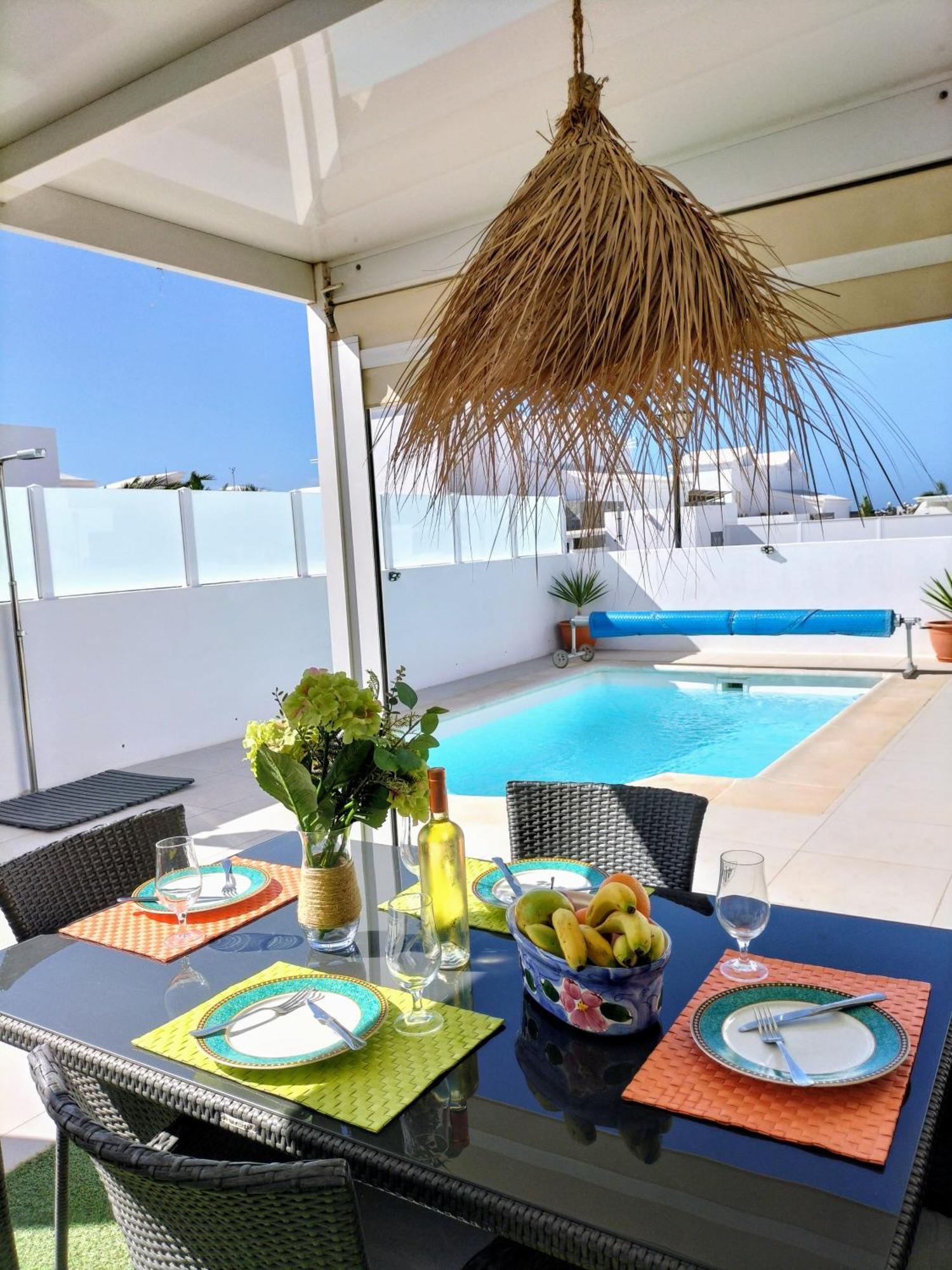 Lovely Villa Agua & Fuego,Heated Pool Playa Blanca  Kültér fotó